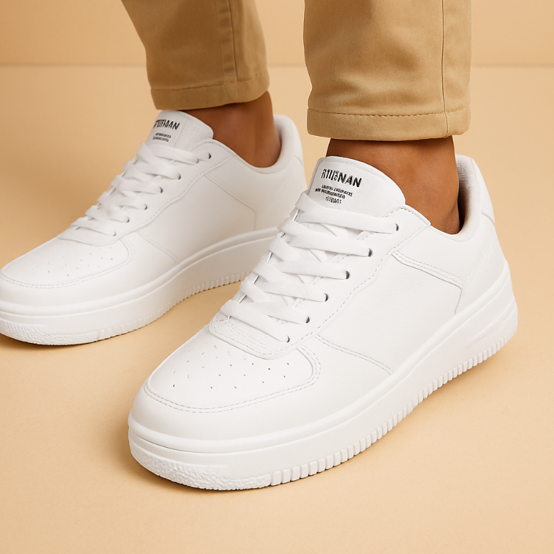 Mens Comfortable Low-Top Casual Trainers Breathable Cushioned Everyday Streetwear - Apparel & Accessories > Shoes > Sneakers from Carter Wear