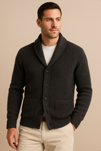 Mens V-Neck Cardigan Knitwear Premium Quality - Apparel & Accessories > Clothing > Clothing Tops > Cardigans from Carter Wear