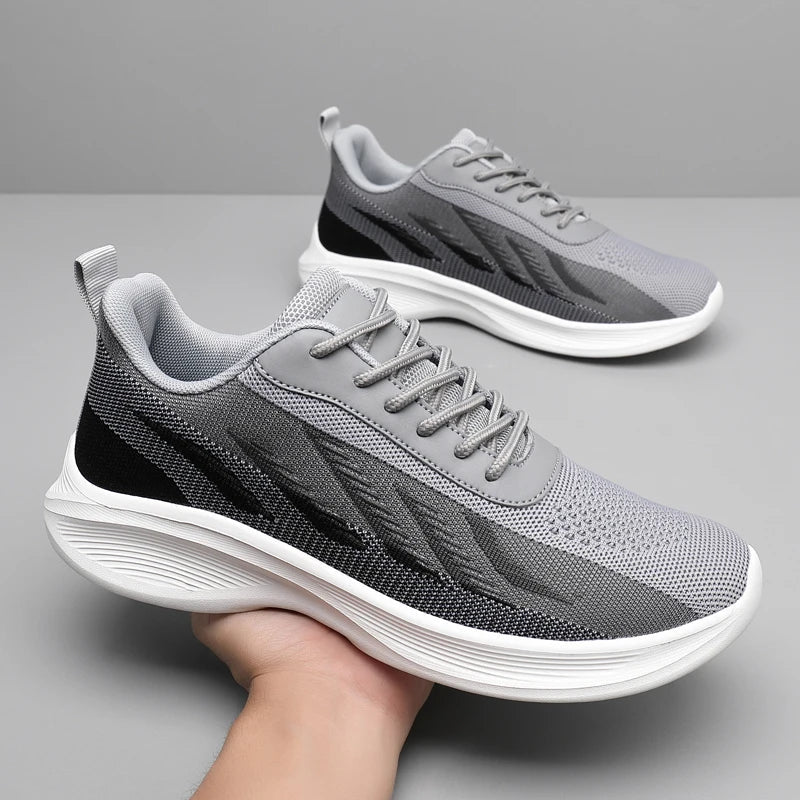 Men's Mesh Trainers Breathable-Mesh Lightweight Cushioned All-Day Comfort For Runners - Apparel & Accessories > Shoes > Sneakers from Carter Wear