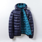 Mens Reversible Puffer Jacket Interchangeable Layer System Weatherproof Insulation
