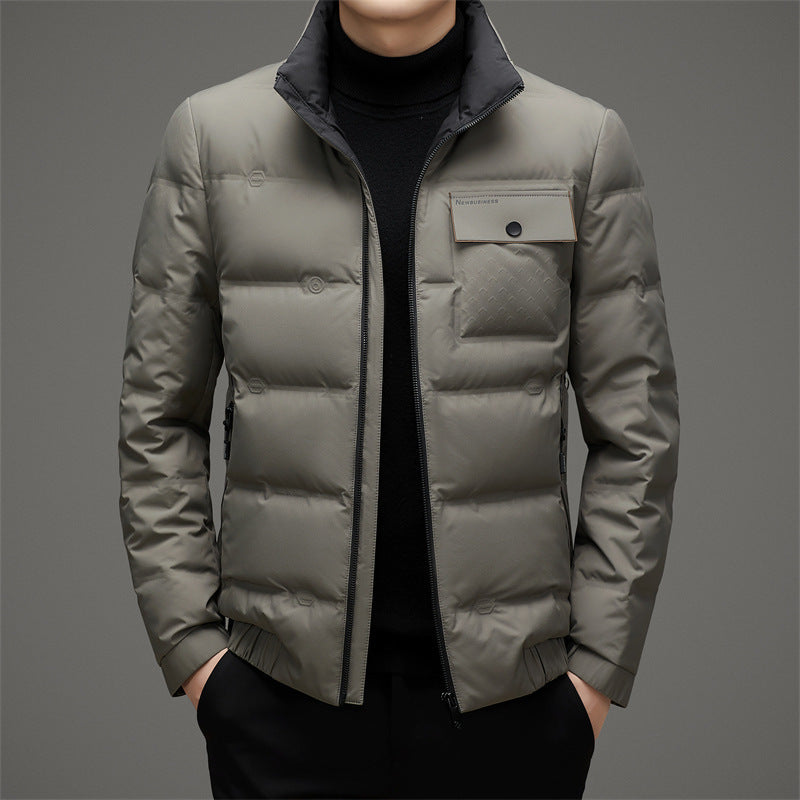 Mens Down Jacket Weatherproof Insulated Overjacket Featuring Thermal Shell Lining - Apparel & Accessories > Clothing > Outerwear > Coats & Jackets > Puffer Jackets from Carter Wear